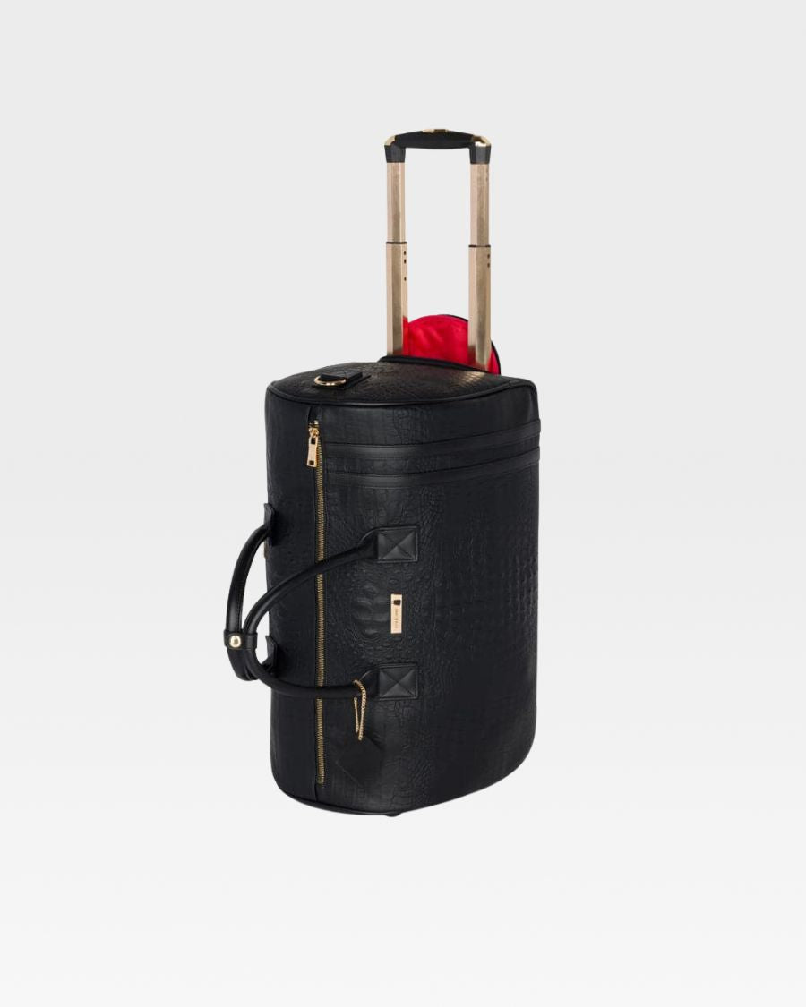 Apollo 2 Ultimate Travel Set - Premium Red Luggage Collection for Business & Vacation | Carry-On & Check-In Suitcase Combo