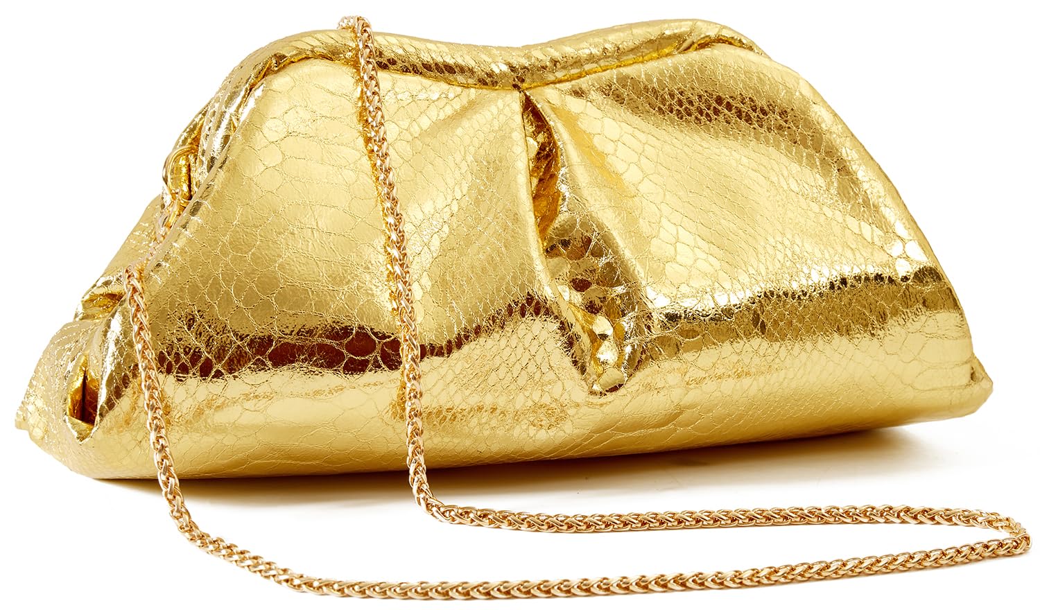 Elegant Clutch Purses for Women - Cloud Shoulder Bags & Evening Dumpling Bags with Ruched Pouch - Perfect for Parties, Weddings & Special Occasions