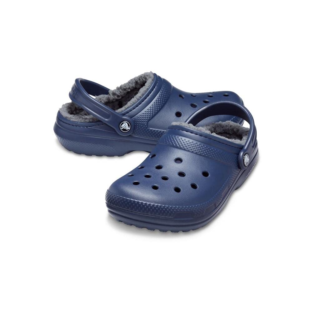 Crocs Unisex Classic Lined Clog - Comfortable Slip-Resistant Shoes for Men & Women | Perfect for Indoor/Outdoor Wear, Gardening, Healthcare & Casual Use