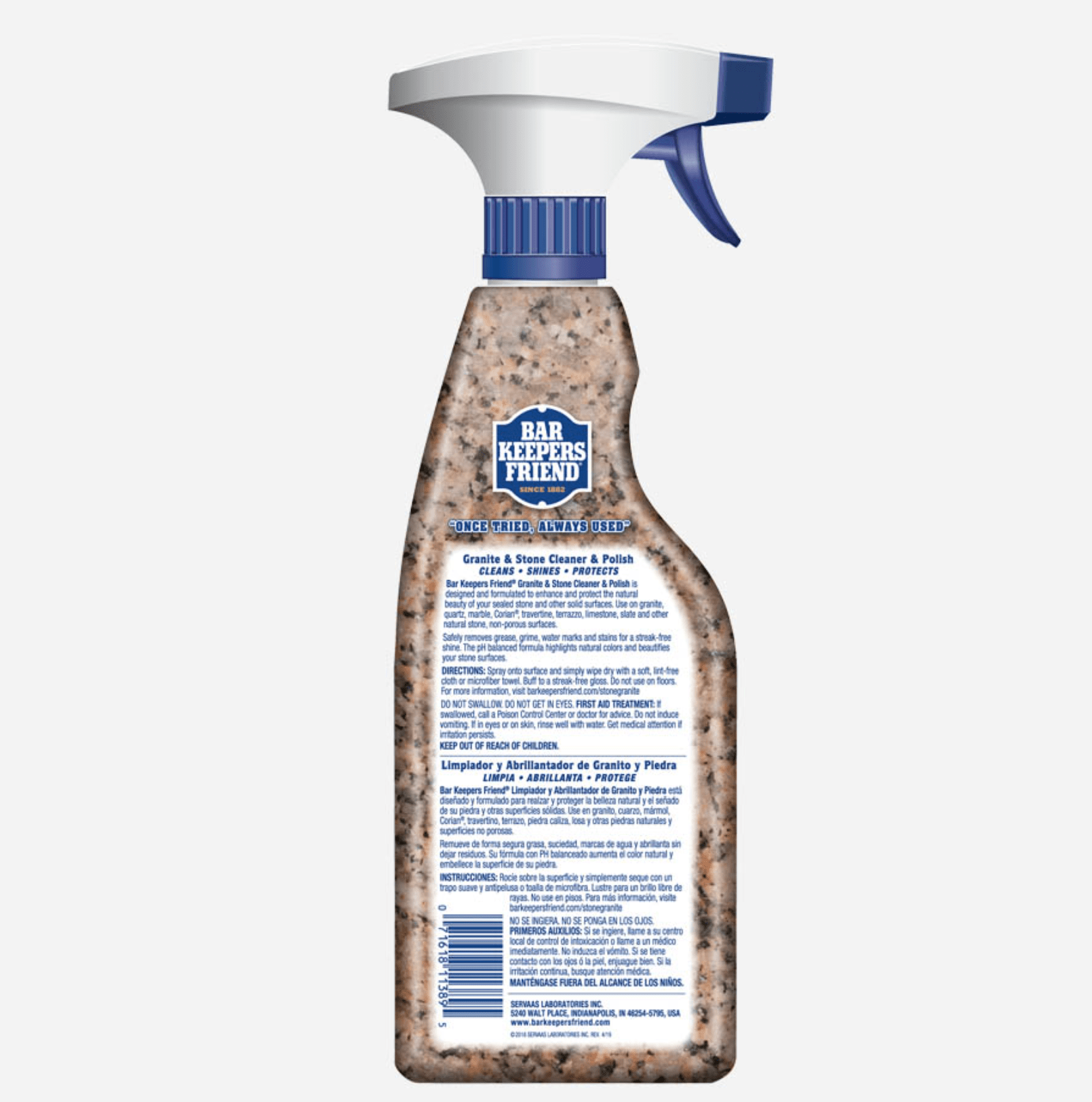 Bar Keepers Friend Granite & Stone Cleaner | Safe & Effective for Countertops, Floors & More | Perfect for Kitchen & Bathroom Surfaces