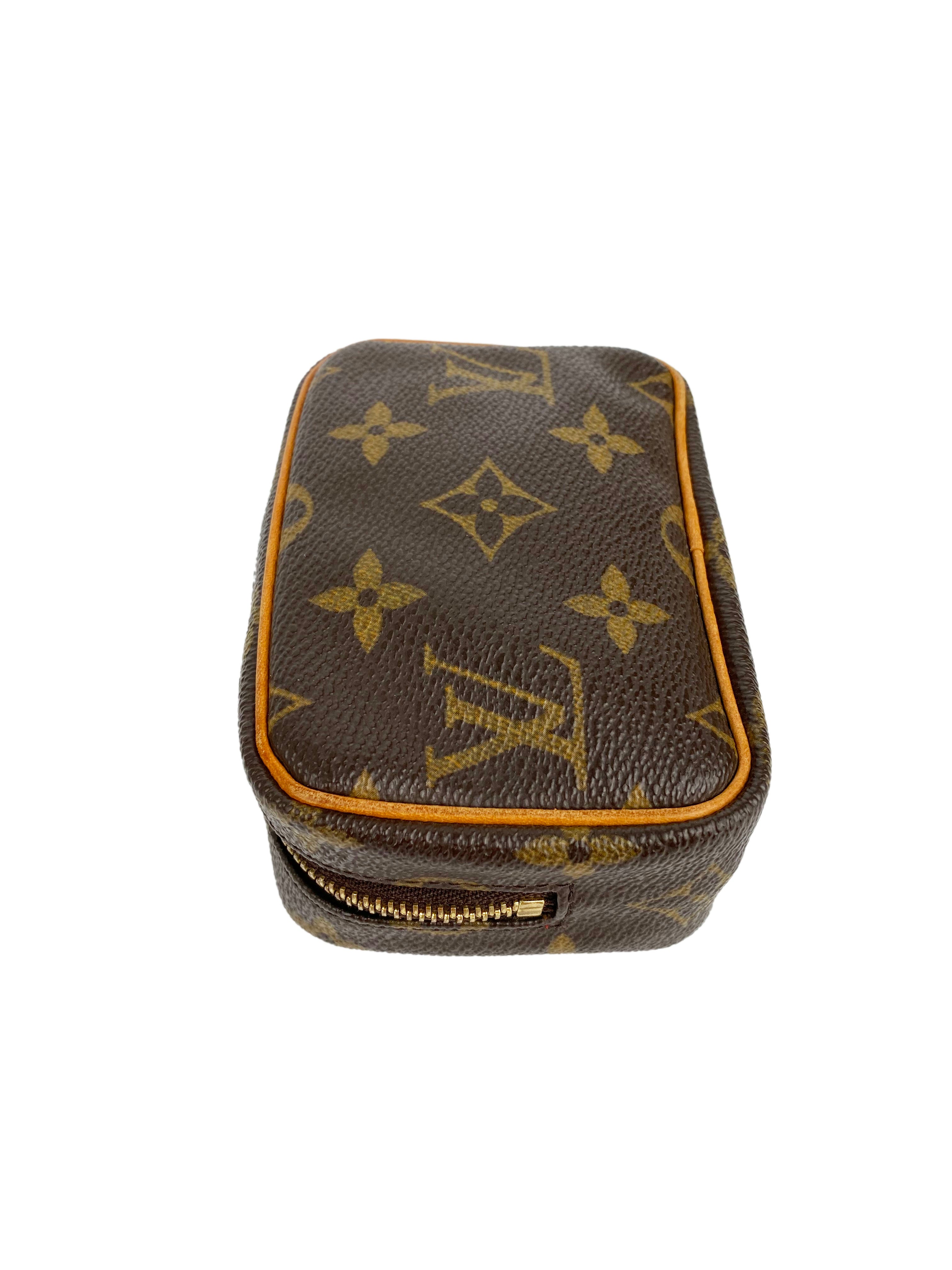 Louis Vuitton Monogram Wapity Coin Pouch - Luxury Small Wallet for Cash & Cards - Perfect for Travel, Parties & Everyday Use