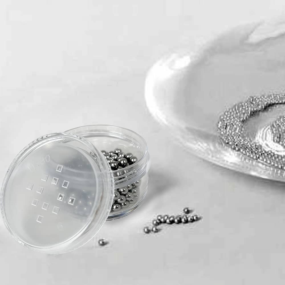 Premium Stainless Steel Decanter Cleaning Beads Set - 9495 Model #1720 by Franmara | Fast & Effective Wine Decanter Cleaner for Crystal & Glass Carafes | Perfect for Home Bars, Restaurants, and Wine Enthusiasts