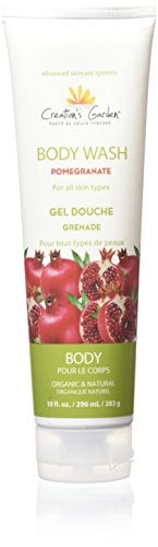 Creation's Garden Pomegranate Body Wash - Hydrating & Refreshing Shower Gel for Smooth Skin | Perfect for Daily Use & Spa Days