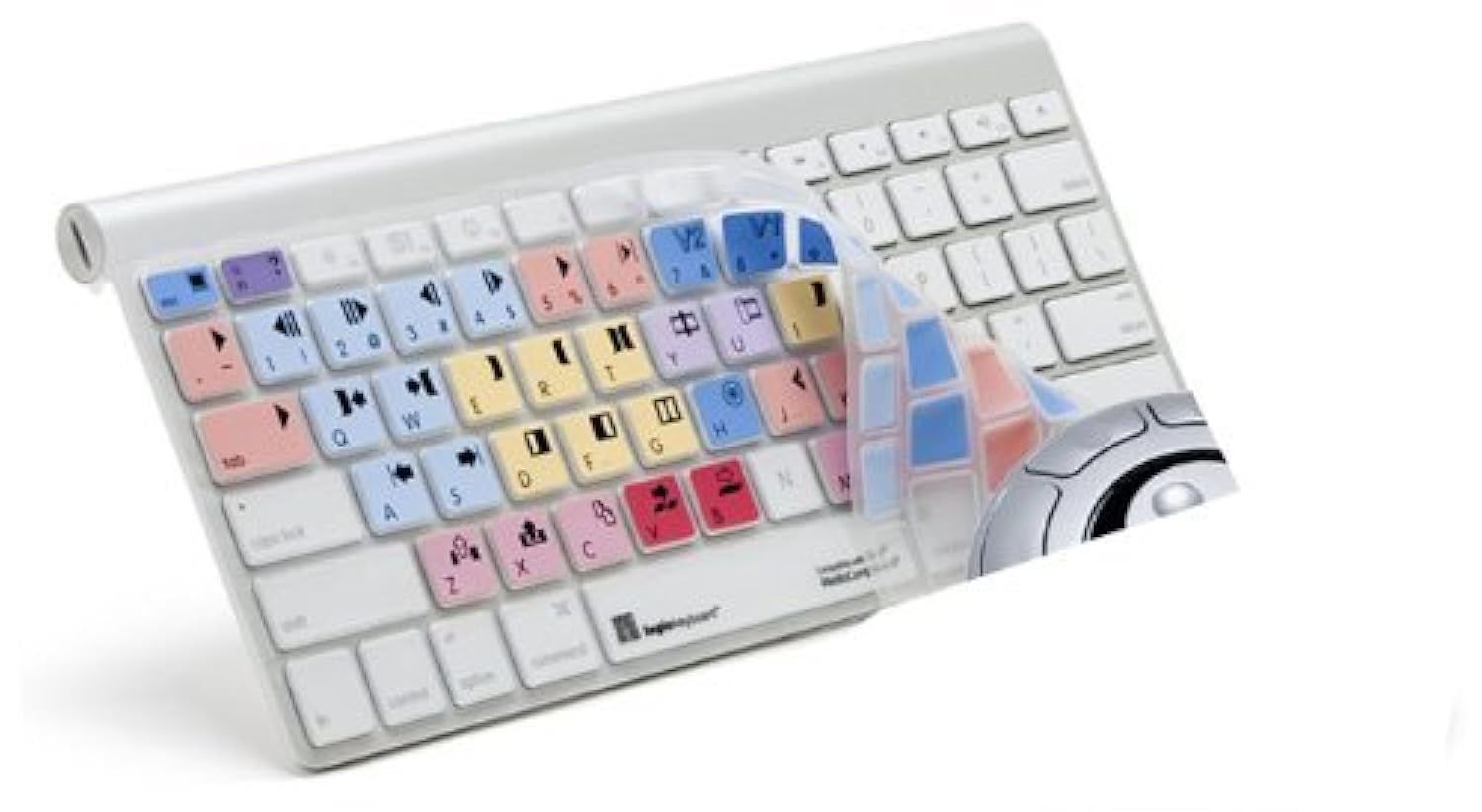 Logitech Keyboard Skin for Media Composer 8 | Compatible with MacBook Air, MacBook & MacBook Pro | LS-MCOM4-MBUC-US | Perfect for Video Editors & Media Professionals