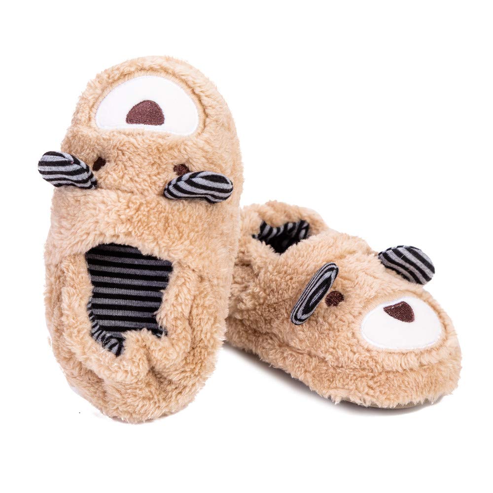 **Adorable Baby Boys' Doggy Slippers - Soft & Non-Slip Indoor/Outdoor Slippers for Toddlers - Perfect for Playtime, Nursery & Home Comfort**