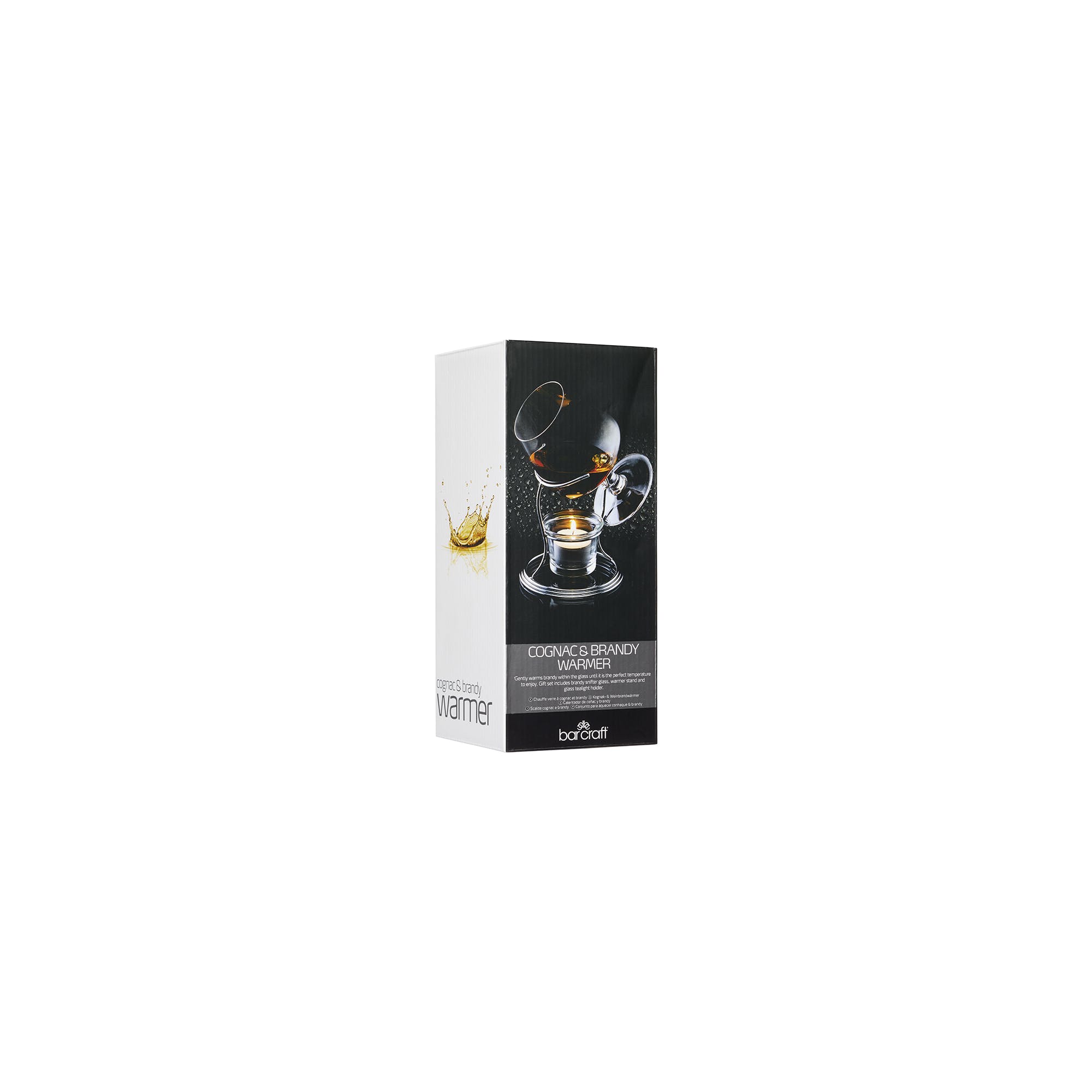 Premium Brandy & Cognac Warmer Set with Glass - Elegant Alcohol Warmer Gift for Men & Women - Perfect for Christmas, Anniversary & Home Bar Use