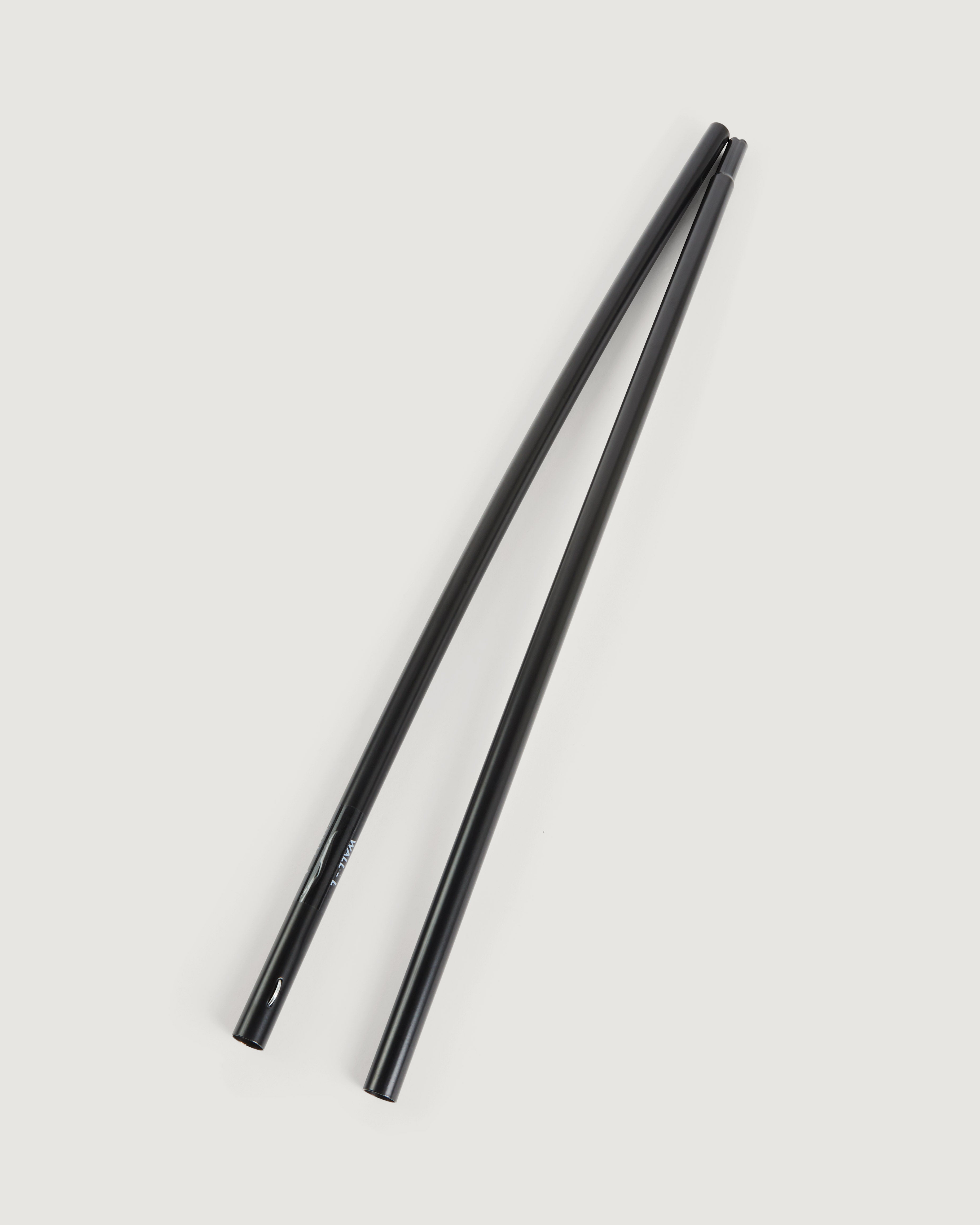 Retreat Compass Hub v2 - Left Wall Mount Pole in Black for Outdoor Adventure & Camping Gear Storage