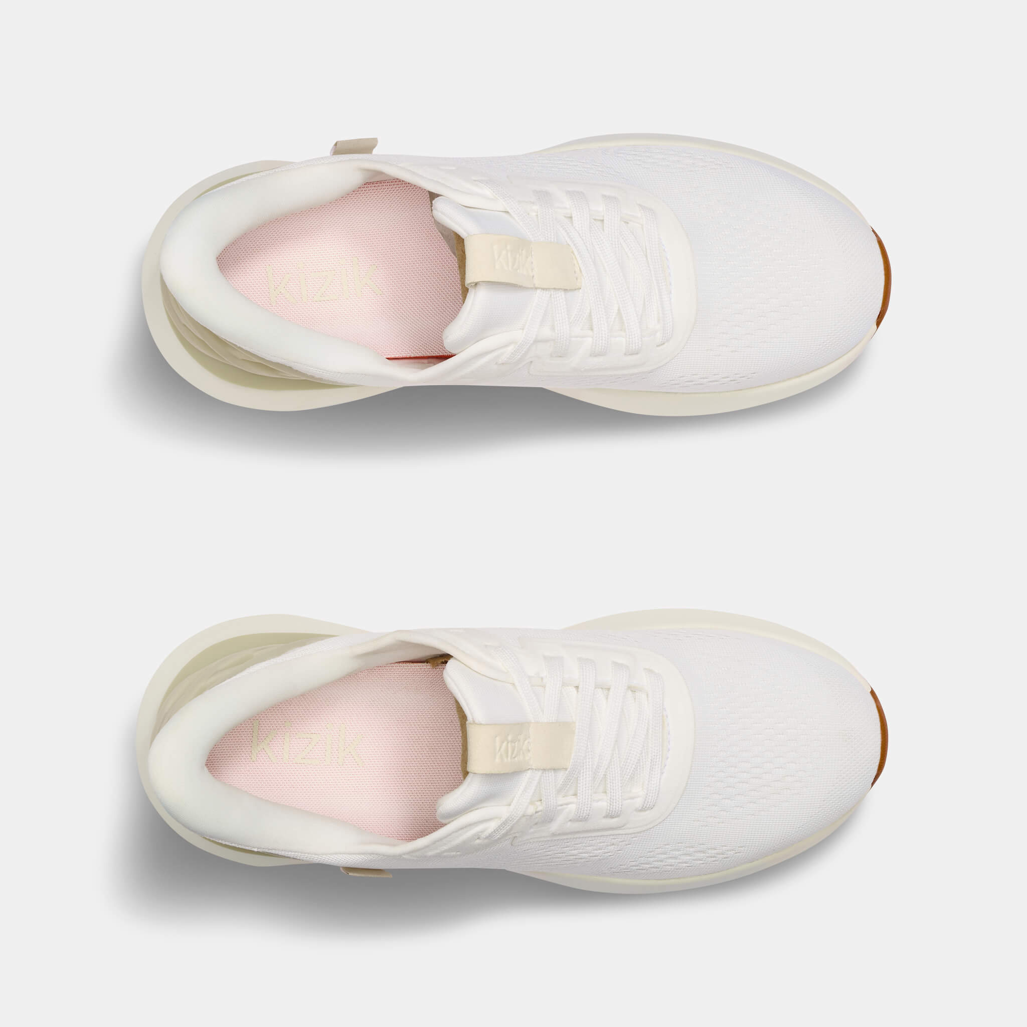 Men's Athens 2 Sneakers - Bright White Casual Shoes for Walking, Running & Everyday Wear
