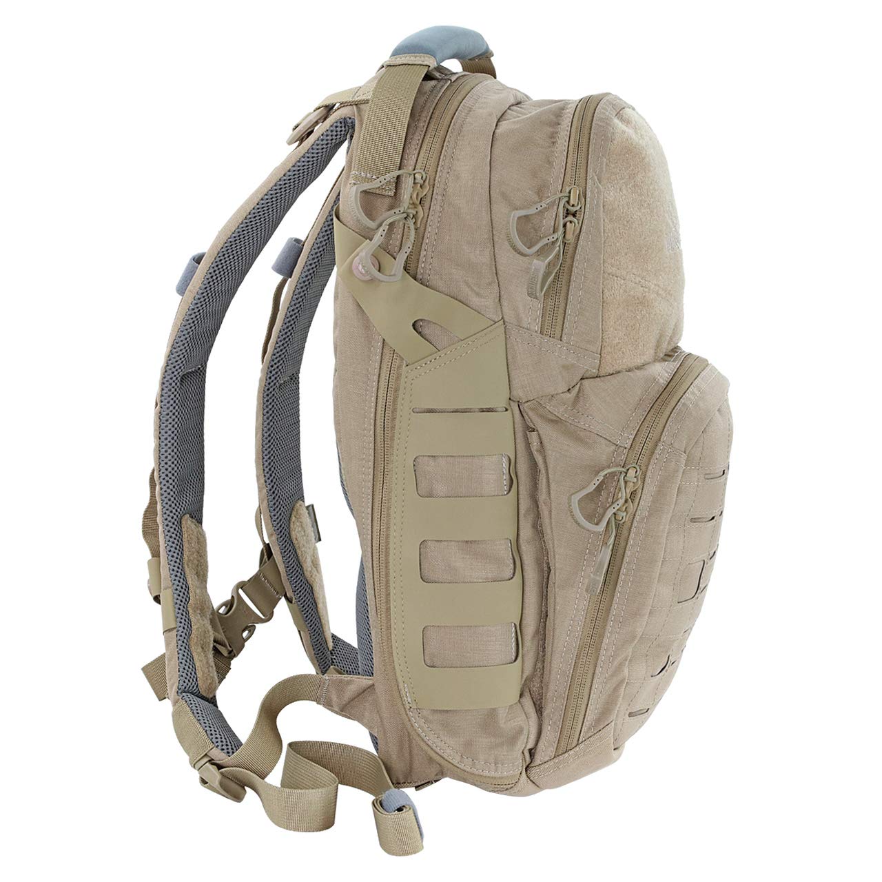 VANQUEST KATARA-16 Tactical Backpack for Outdoor Adventures - Durable Black Military Backpack for Hiking, Camping & Travel - Water Resistant Daypack with Multiple Pockets