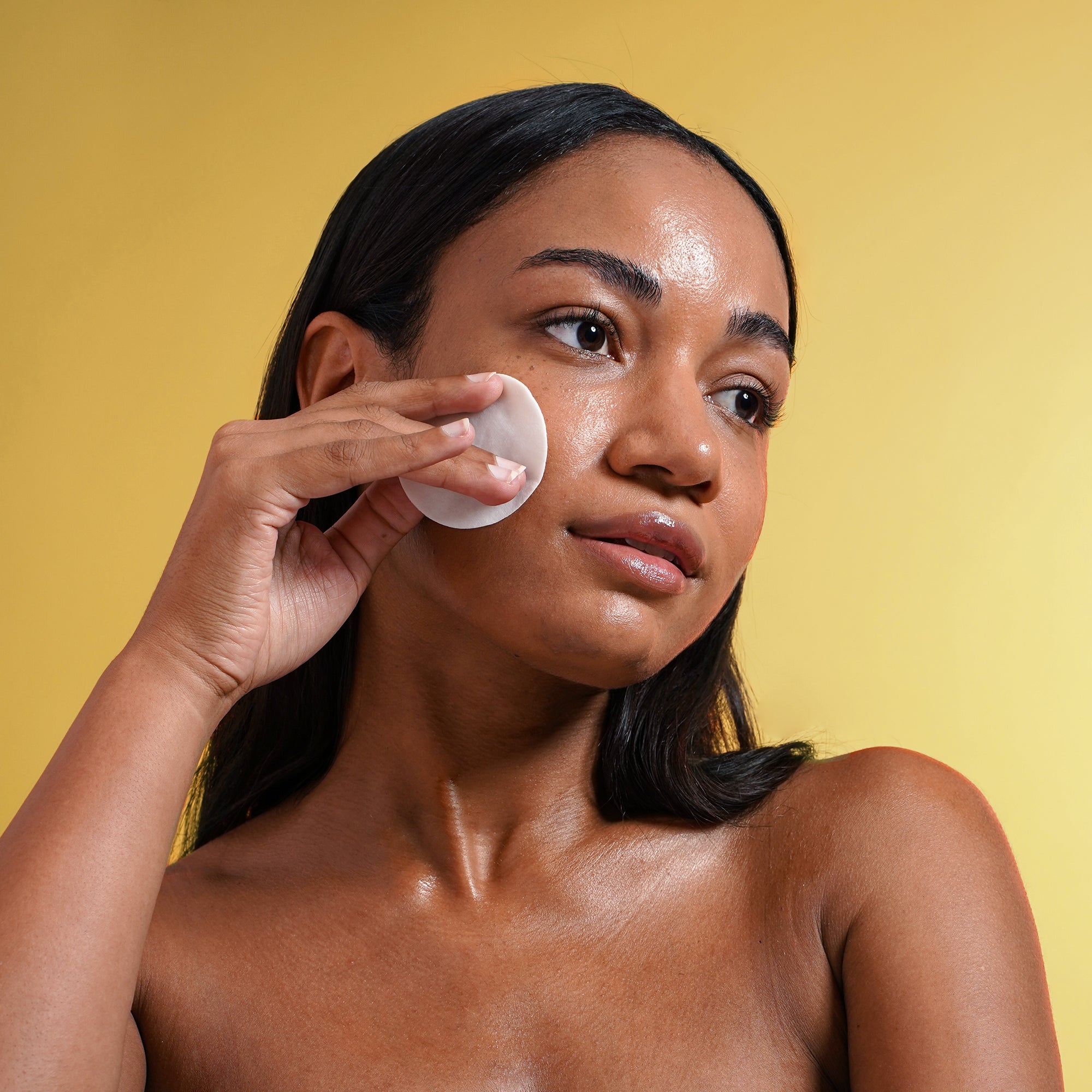 Vita C Clear Skin Pad - Vitamin C Facial Exfoliating Pads for Acne & Dark Spots | Brightening & Pore Minimizing | Daily Skincare Routine for Glowing Skin