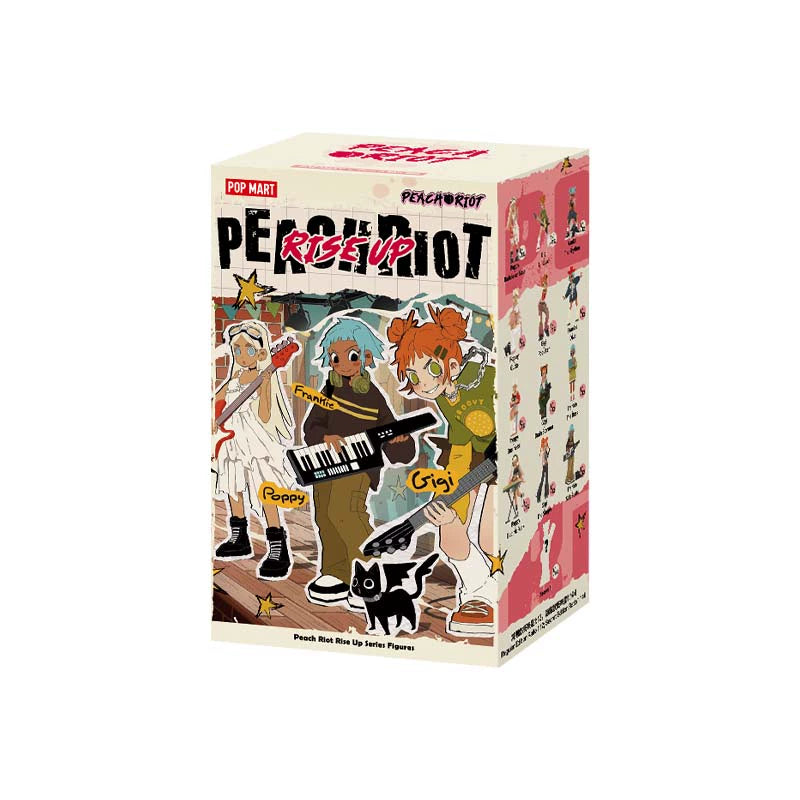 PEACH RIOT Rise Up Series Blind Box - Collectible Mystery Figure Toy for Anime & Pop Culture Fans - Perfect for Display, Gifts & Surprise Unboxing Fun