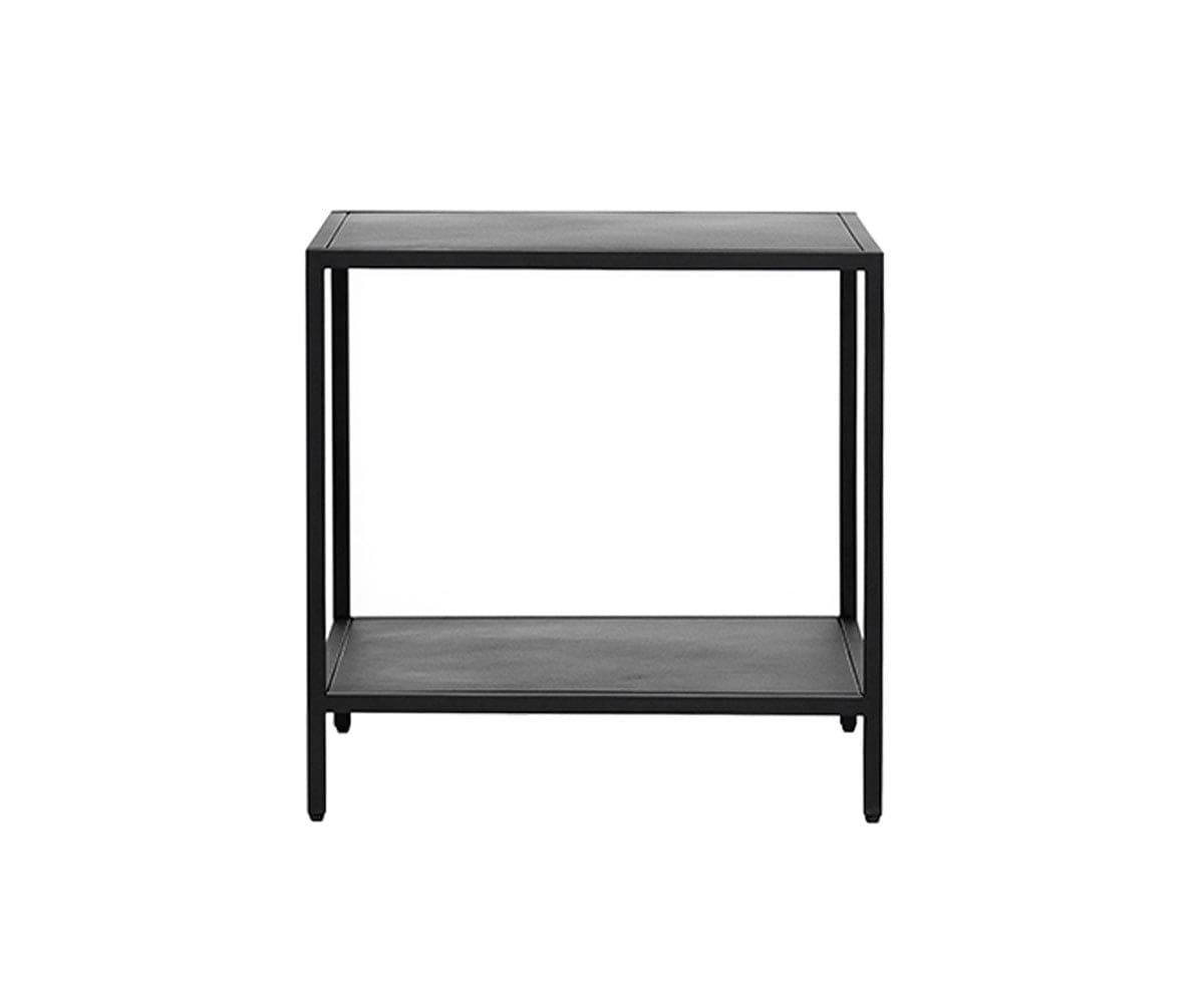 Modern Heroy End Table - Small Nightstand with Storage Shelf for Bedroom, Living Room - Perfect for Holding Lamps, Books & Decor