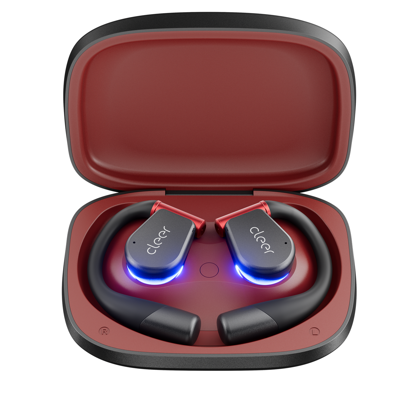 Cleer ARC 3 Sport Open-Ear Bluetooth Headphones - Wireless Earbuds for Running, Cycling & Workouts - Sweatproof & Secure Fit for Active Lifestyle