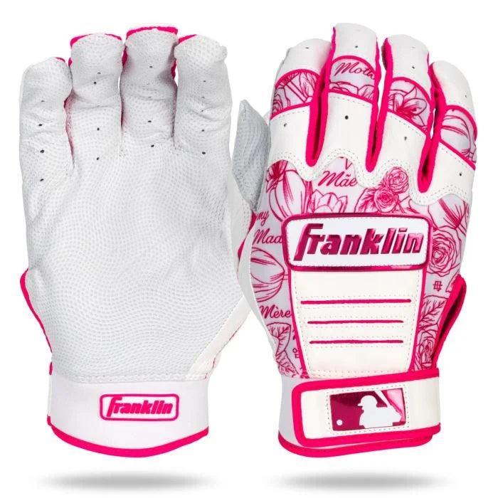Franklin CFX Pro 2024 Baseball Batting Gloves - Premium Leather for Hitting & Training - Perfect Gift for Mother's Day Jewel Event - Ideal for Baseball, Softball & Batting Practice