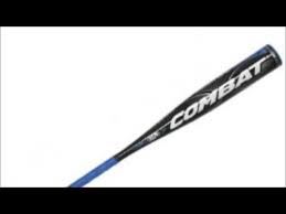 New Combat Portent G3 PG3SL108 Senior League Baseball Bat - Black/White, 2 5/8