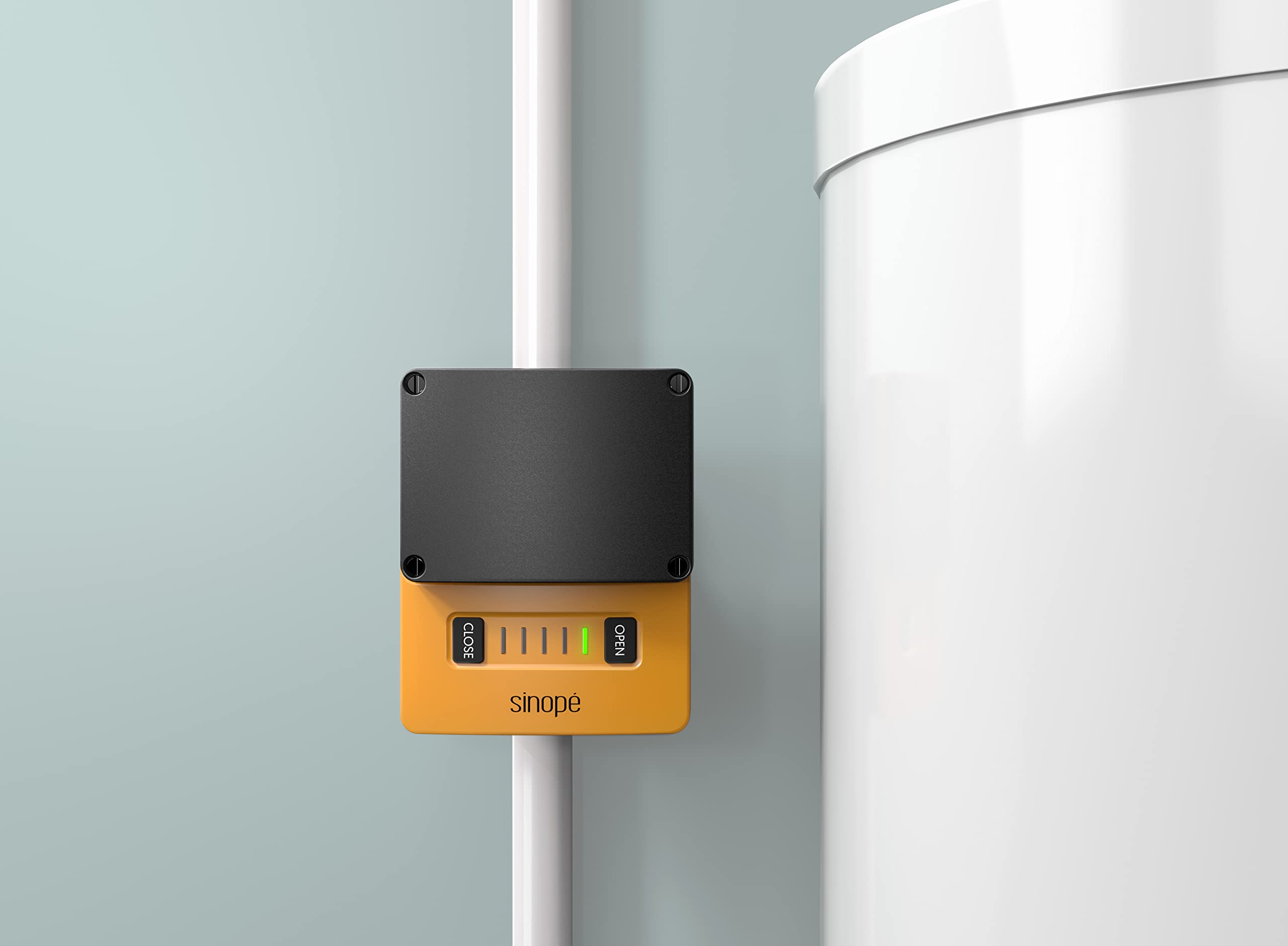 Sinopé VA4220WF Sedna Smart Water Valve (2nd Generation) - ¾ Inch Wi-Fi Leak Detector - Compatible with Amazon Alexa - Perfect for Home Automation & Flood Prevention