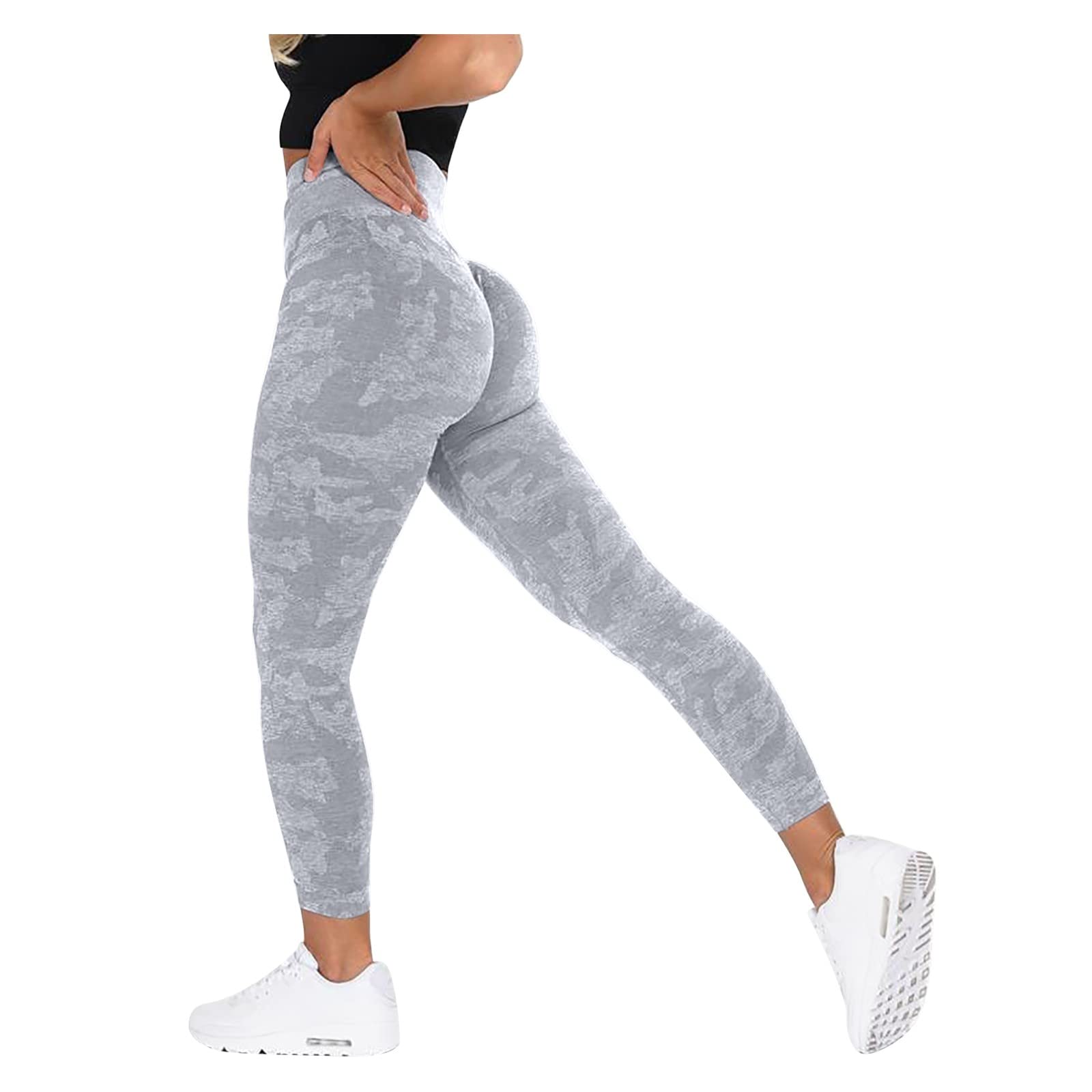 High Waist Compression Yoga Pants for Women - Tummy Control Workout Leggings for Gym & Running