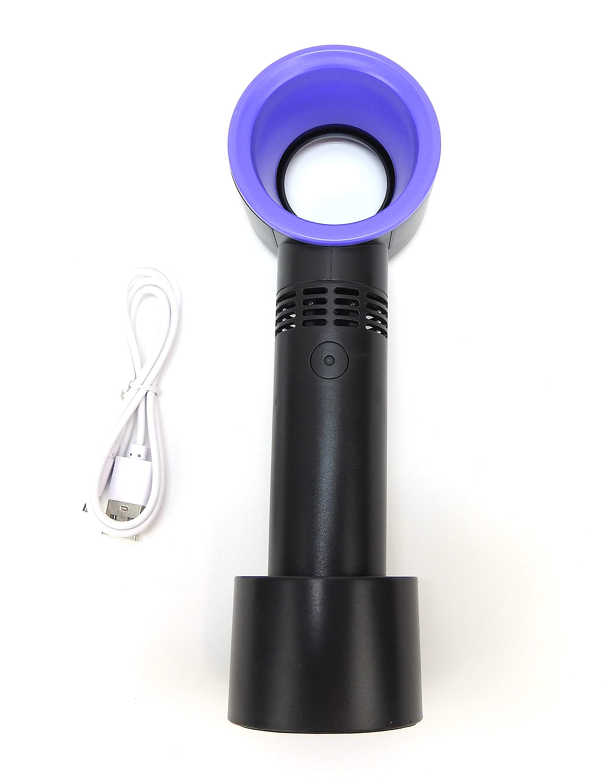 Professional Eyelash Extension Mini Fan - Black | Portable & Quiet Cooling Fan for Lash Artists | Perfect for Salons, Home Use & Travel