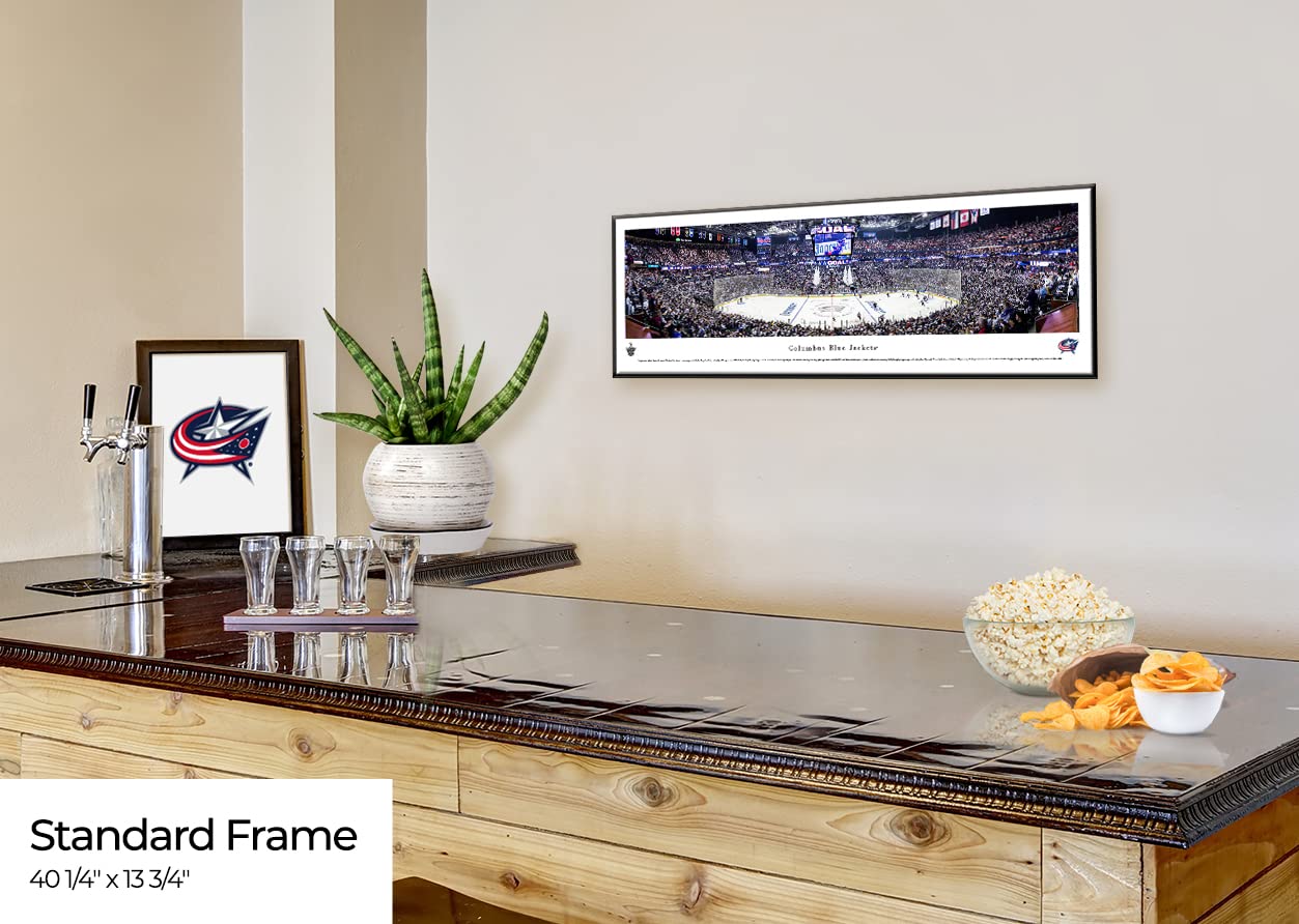 Columbus Blue Jackets NHL Hockey Panoramic Posters & Framed Wall Art - Premium Blakeway Panoramas for Home, Office & Man Cave Decor