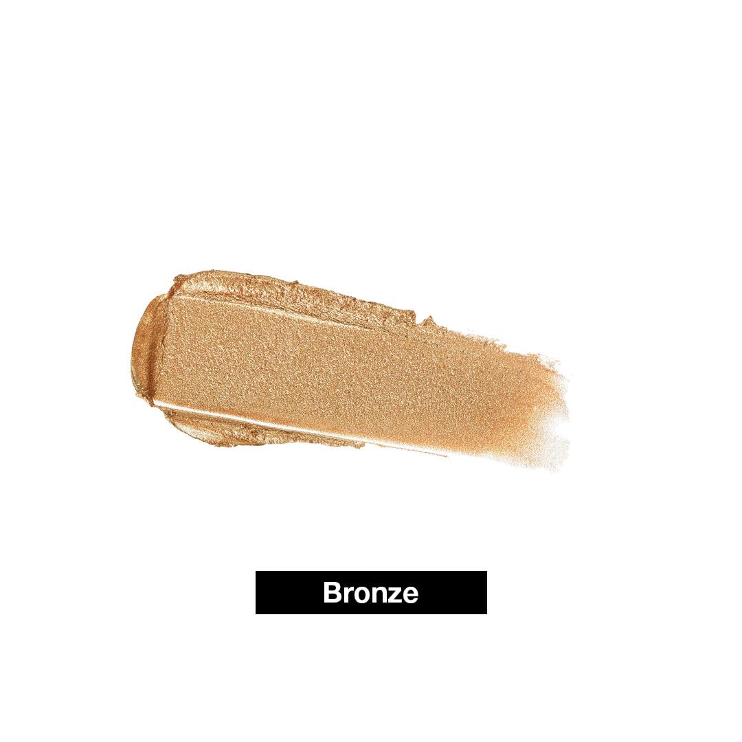 Makeup Revolution Bubble Balm Highlighter Bronze - Light-Reflecting Pearls for Multi-Toned Radiant Glow | Buildable Formula, Travel-Friendly | 4.5g | Perfect for Everyday Makeup & On-The-Go Touch Ups