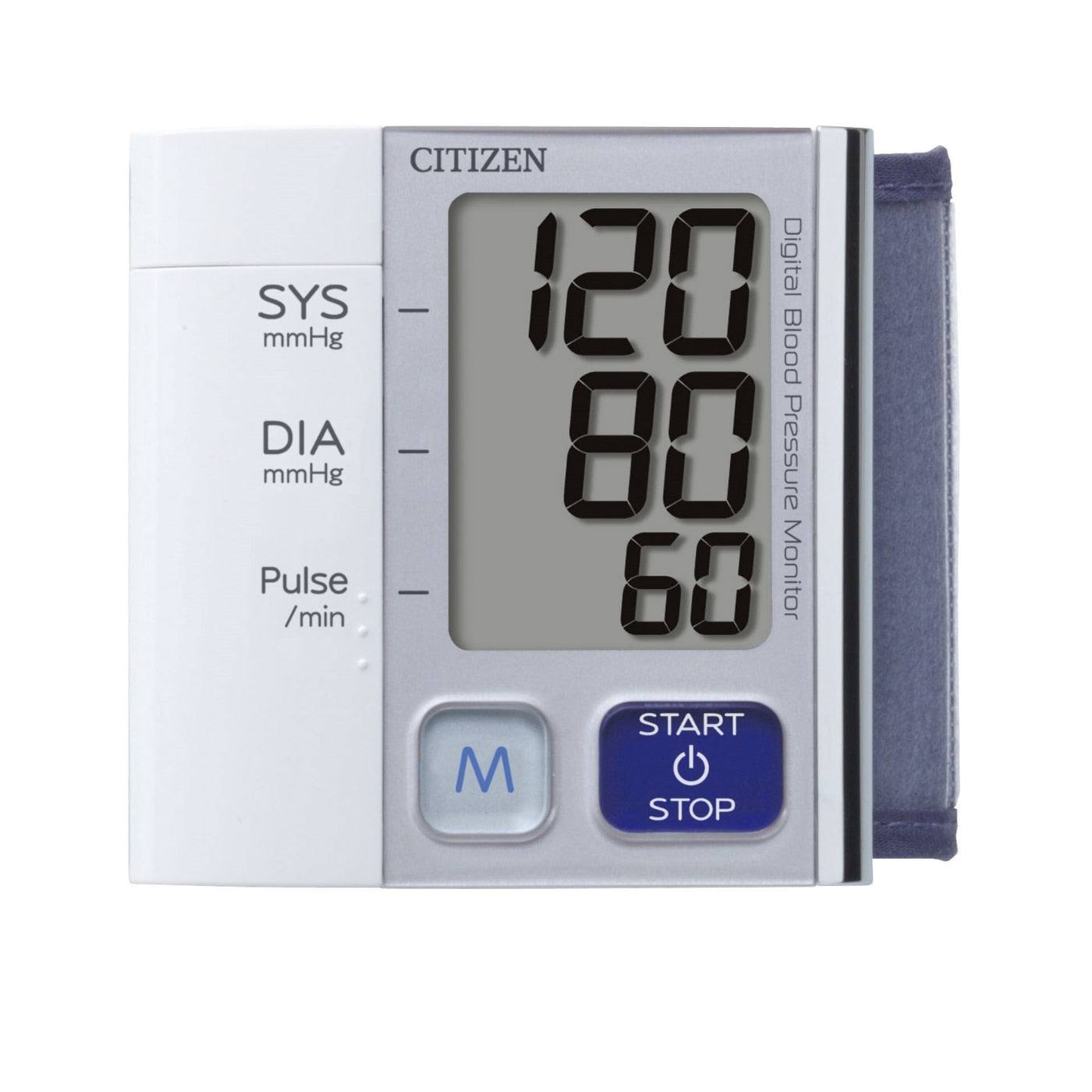 Citizen CH657 Wrist Blood Pressure Monitor - Accurate Digital BP Cuff for Home Use, Travel & Fitness Tracking