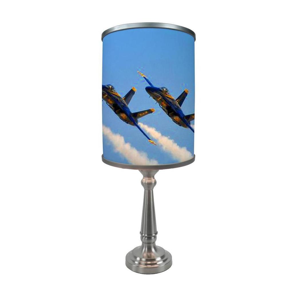 Blue Angels LED Wall Lamp - Modern Framed Art Light for Home & Office Decor | Perfect for Living Room, Bedroom, and Workspace Lighting