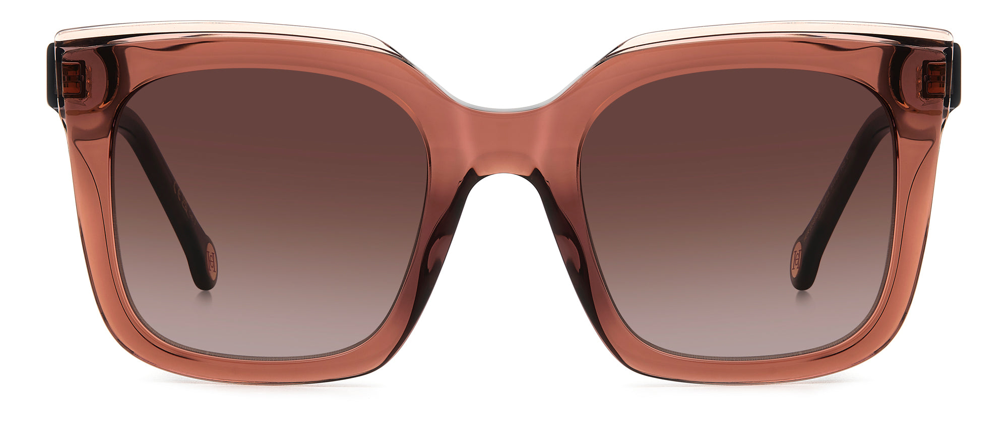Carolina Herrera HER 0249/G/S Gold-Tone Sunglasses for Women - Luxury Fashion Shades for Everyday Wear & Outdoor Activities