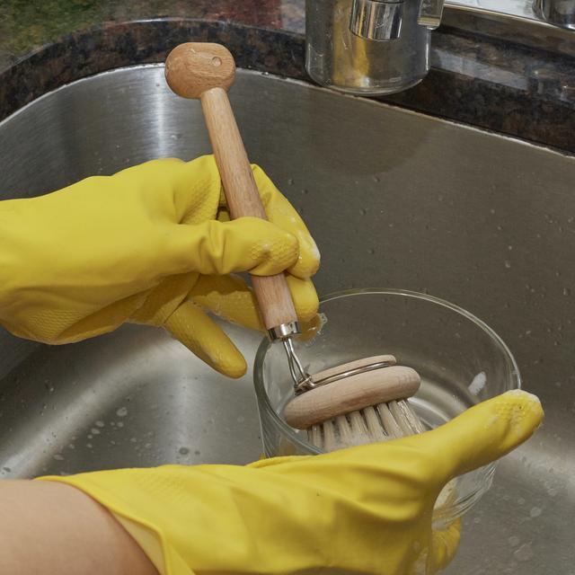 Dino Dish Scrubber - Cute Dinosaur Sponge Scrubber for Kitchen Cleaning, Non-Scratch Dish Brush for Pots, Pans & Dishes - Fun Kitchen Gadget for Kids & Adults