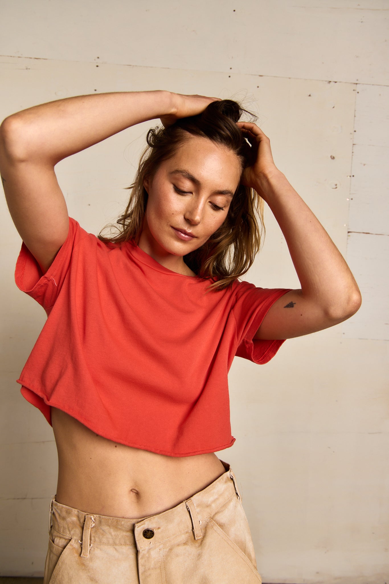 poppy red