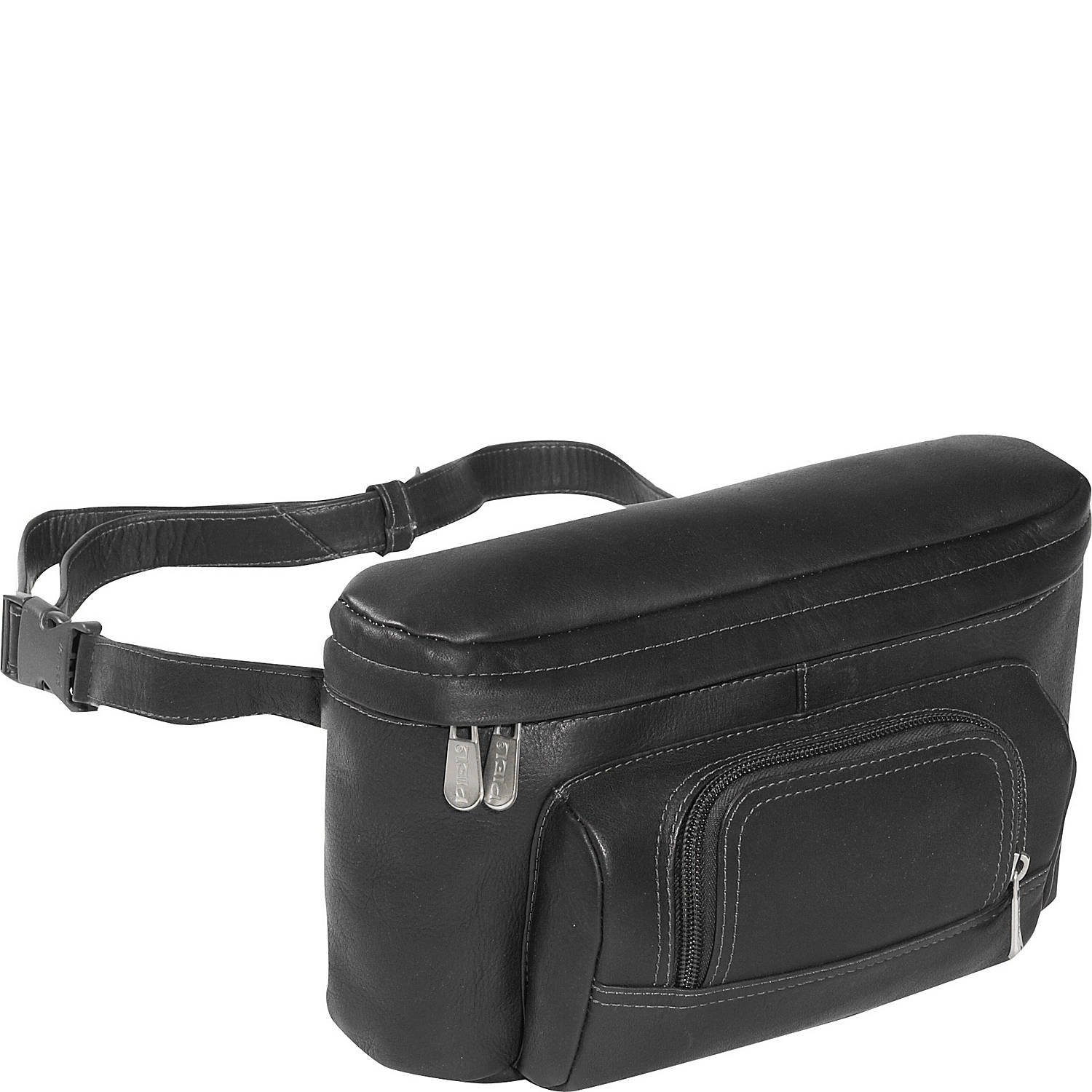 Best Waist Pack for Travel & Running - Durable Carry-All Waist Bag in Black (One Size Fits All) - Perfect for Hiking, Gym & Everyday Use