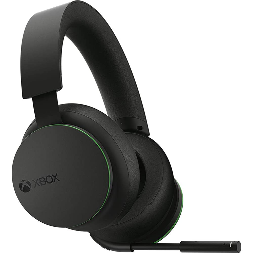 Microsoft TLL-00001 Xbox Wireless Bluetooth Gaming Headset (Black) with 1 Year CPS Enhanced Protection Pack - Perfect for Xbox Series X/S, PC & Mobile Gaming