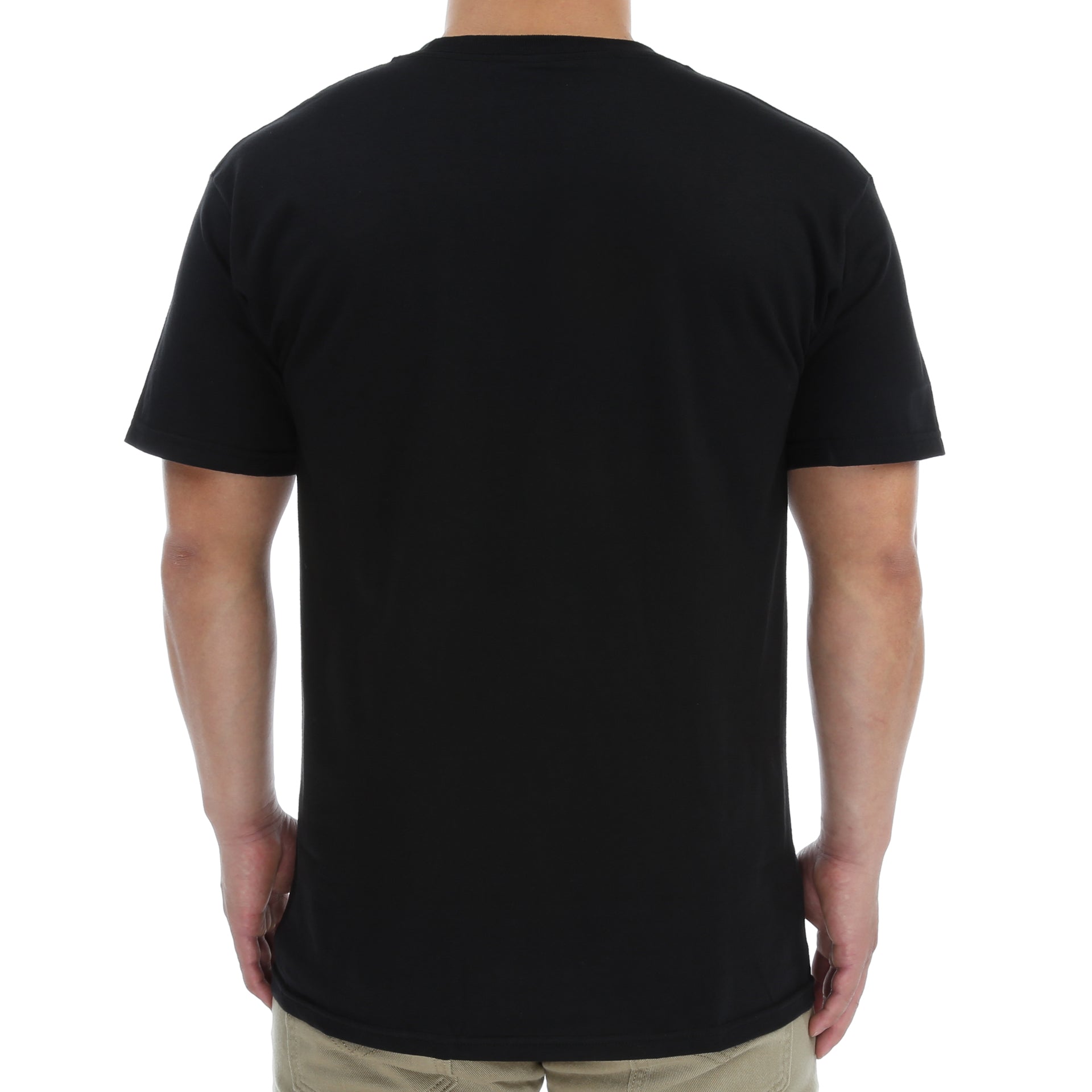 Diamond Circle Logo T-Shirt for Men & Women - Black Cotton Crewneck Tee - Casual Wear, Street Style, Everyday Outfit