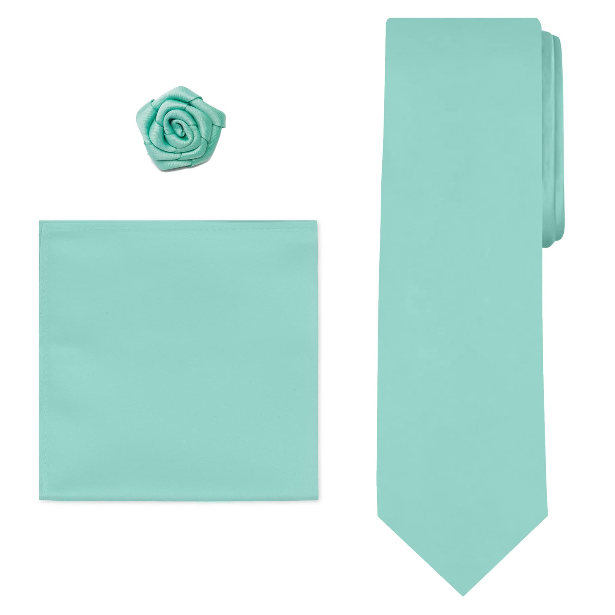 Elegant 3-Piece Rose Lapel Flower Pin Set for Men's Suits - Perfect for Weddings, Prom & Formal Events