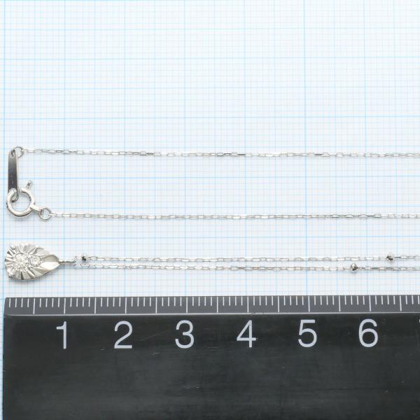 10K White Gold Diamond Necklace for Women - Elegant Pendant Jewelry Gift for Anniversary, Wedding & Special Occasions