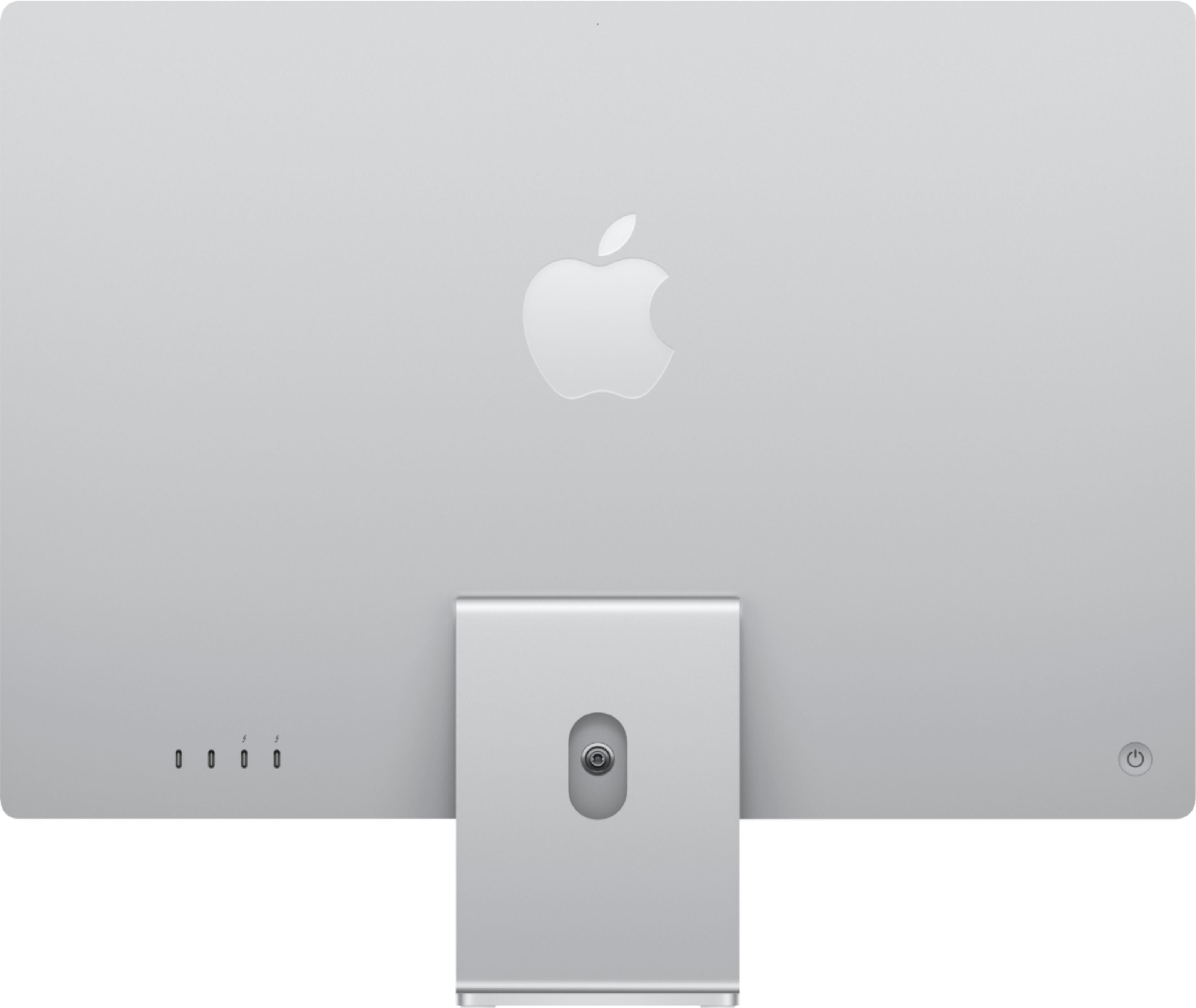 Apple iMac 24-inch (2021) with 4.5K Retina Display - M1 Chip 3.2GHz, 512GB SSD, 8GB RAM, Silver (MGPL3LL/A) - Perfect for Home Office, Graphic Design & Creative Work