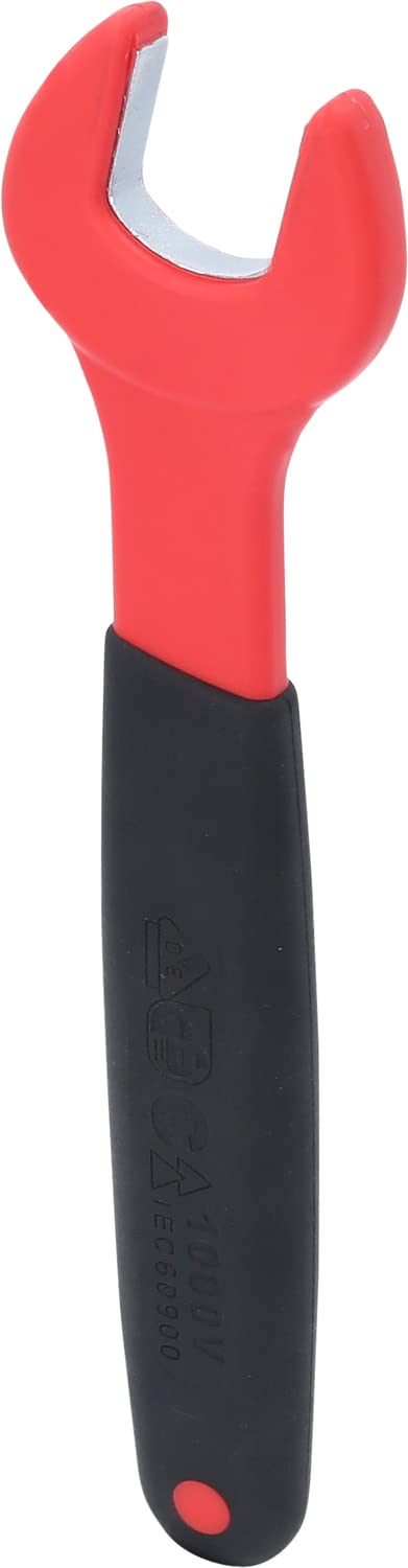 KS Tools 118.1524 24mm Insulated Open-End Spanner Wrench - Professional Electrical Work & Automotive Repair Tool for Safe Maintenance