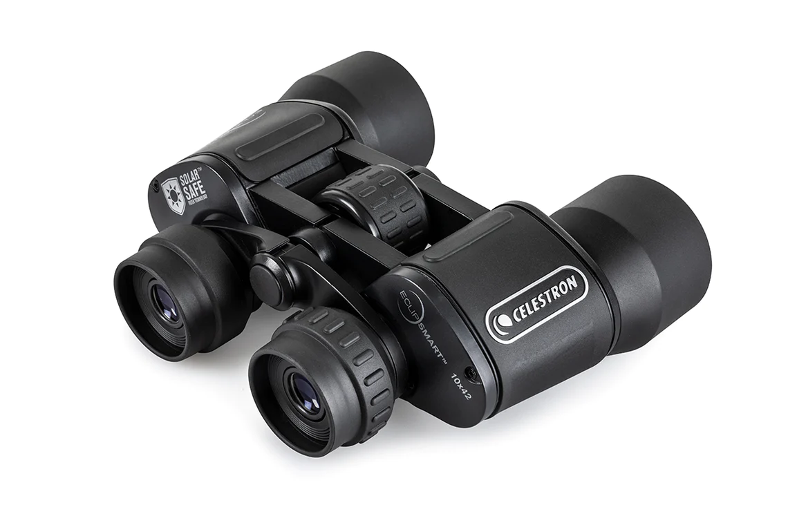 EclipSmart 10x42 Porro Prism Solar Eclipse Binoculars (71238) - Perfect for Solar Viewing, Astronomy & Outdoor Adventures