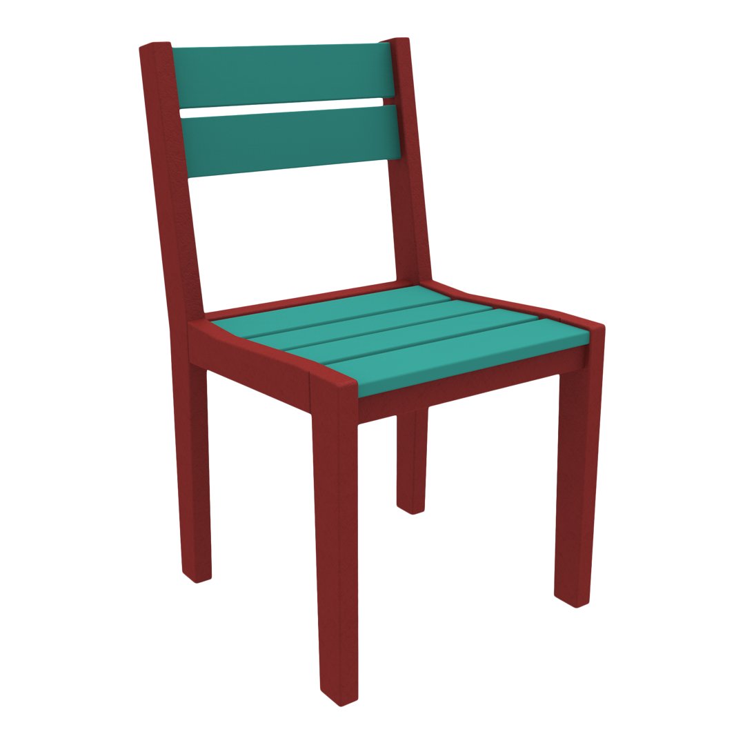Stylish Coastline Cafe Dining Chair - Modern Wooden Bistro Chair for Kitchen, Restaurant & Patio - Perfect for Home, Cafe & Outdoor Dining