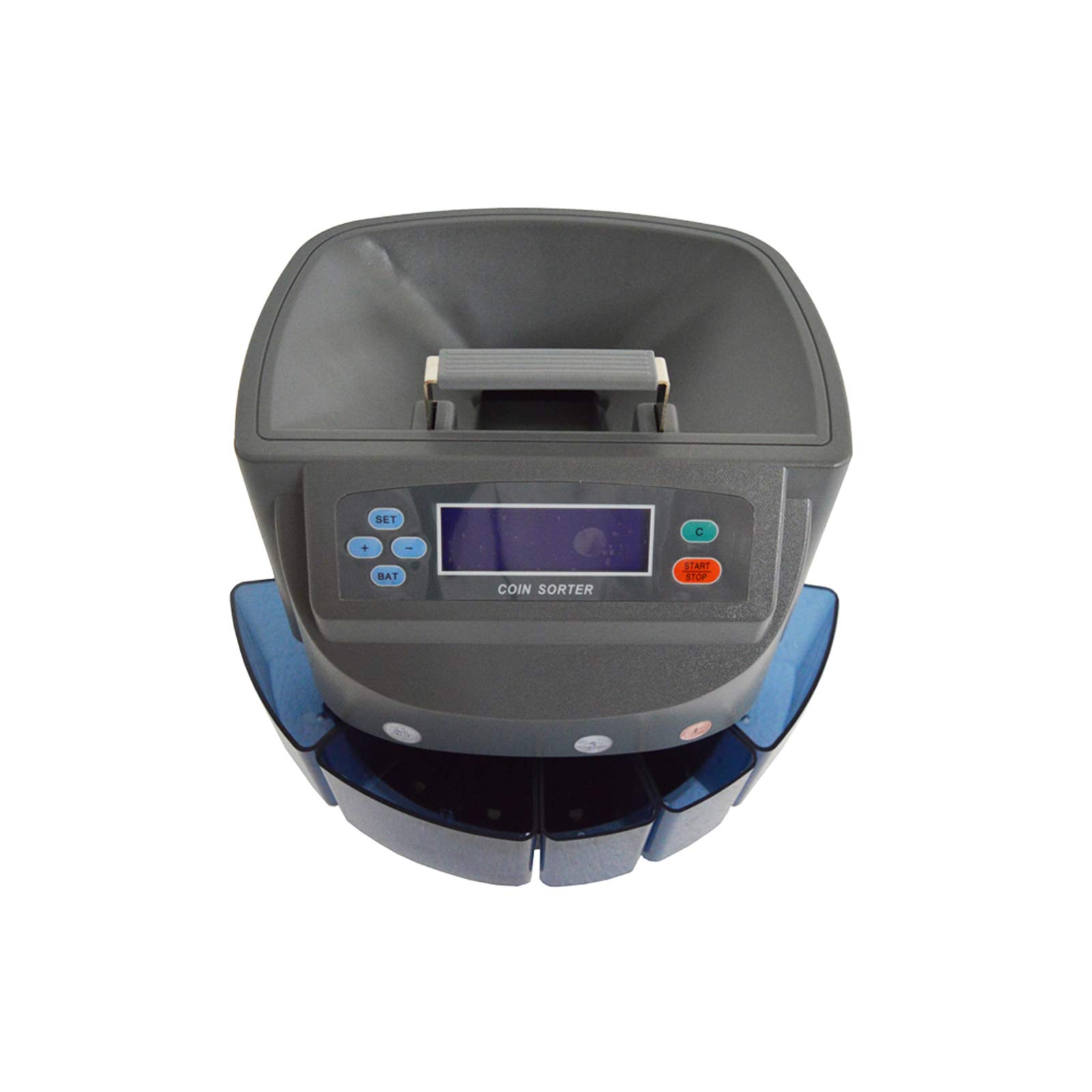 Best Coin Counter Machine for US Dollars - Accurate LCD Digital Coin Sorter & Money Counter (110V) | Perfect for Banks, Retail Stores & Cash-Intensive Businesses