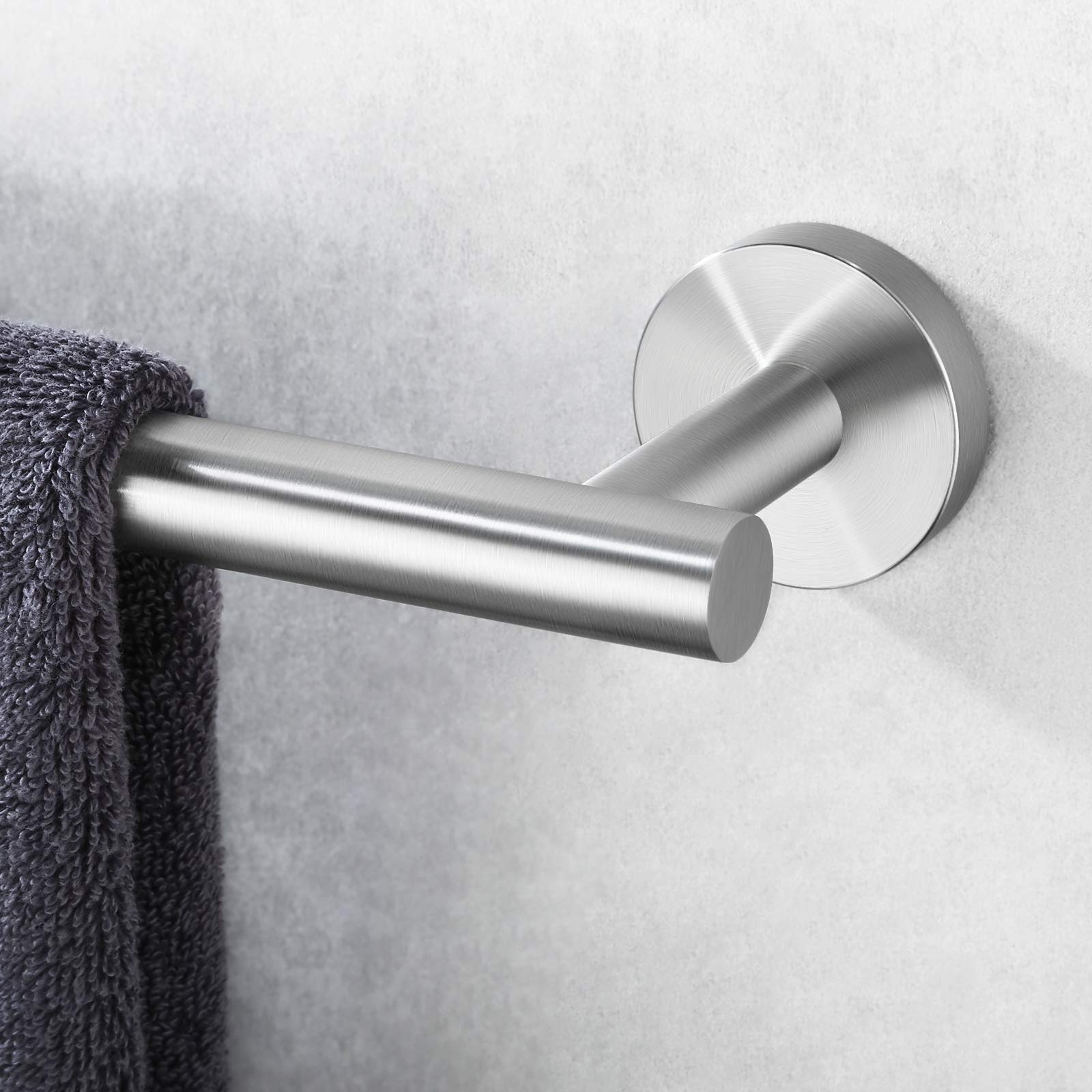 29.5 Inch Stainless Steel Towel Bar for Bathroom - Rustproof SUS304 Shower Hand Towel Holder Hanger - Brushed Wall Mount (31.9