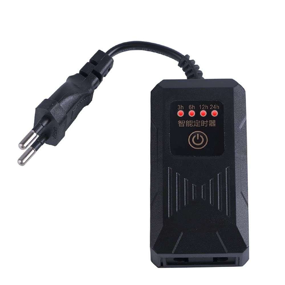 Aquarium Light Timer - Fish Tank LED Light Controller with Cycle Timer & Dimmer Switch for Freshwater & Saltwater Tanks | Perfect for Coral Growth, Planted Aquariums & Night Viewing