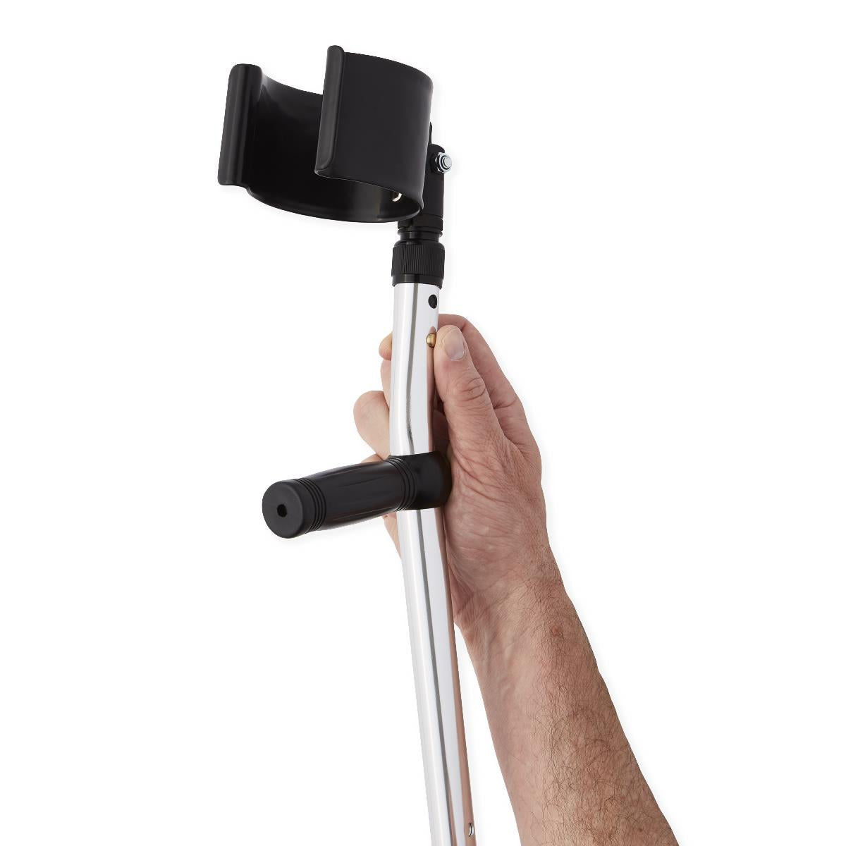 Best Aluminum Forearm Crutches for Kids - Adjustable Pediatric Crutches (1 Pair) - Ideal for Injury Recovery & Mobility Support
