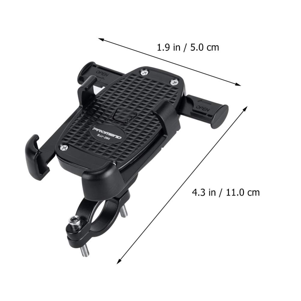 BESPORTBLE Bike Phone Holder - Aluminum Alloy Handlebar Mount for GPS Navigation & Cycling