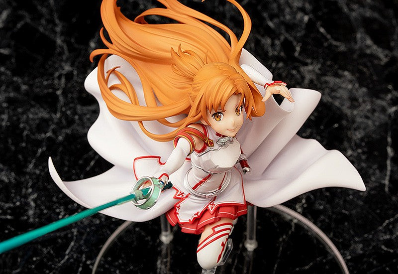 Aquamarine 1/7 Sword Art Online The Flash Asuna Scale Figure - Anime Collectible Statue for Display & Gaming Room Decor