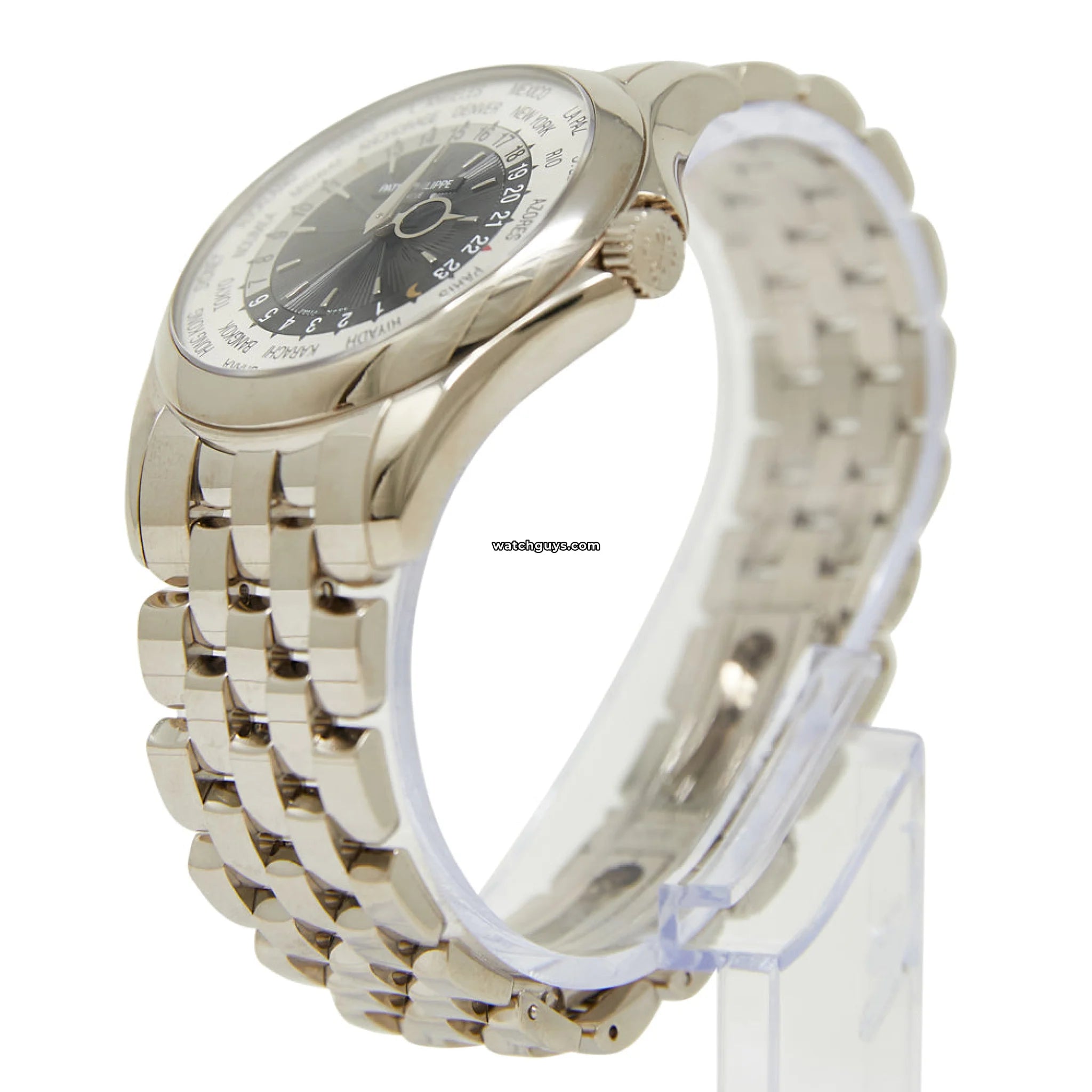 Patek Philippe World Time 5130/1G 011 Luxury Men's Watch - Perfect for Business Meetings & Formal Events
