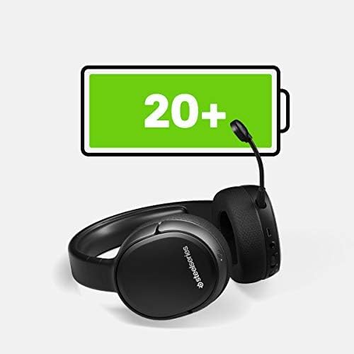 SteelSeries Arctis 1 Wireless Gaming Headset for Xbox - Lightweight Comfort & Lag-Free Audio for Xbox Series X/S, PC & Mobile Gaming
