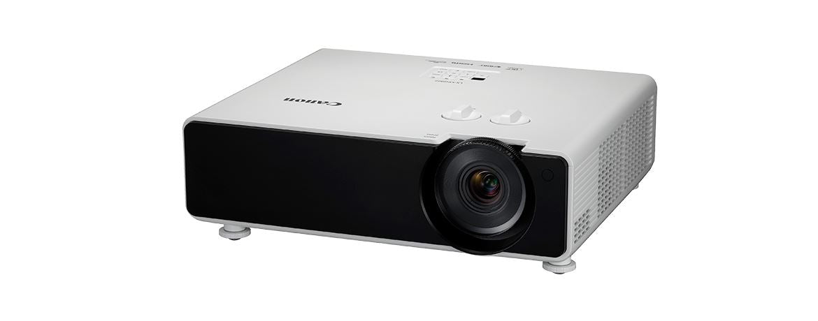 Canon LX MU502Z Compact 4K Laser Projector for Home Theater, Business Presentations & Outdoor Movies - Ultra HD Portable Projector with HDR & 360° Installation
