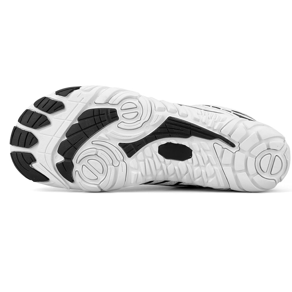 Barefoot Shoes for Men & Women - Minimalist Hiking & Trail Running Shoes | Zero Drop, Wide Toe Box, Non-Slip Sole | Breathable Quick-Dry Water Shoes for Outdoor Activities, Gym & Travel
