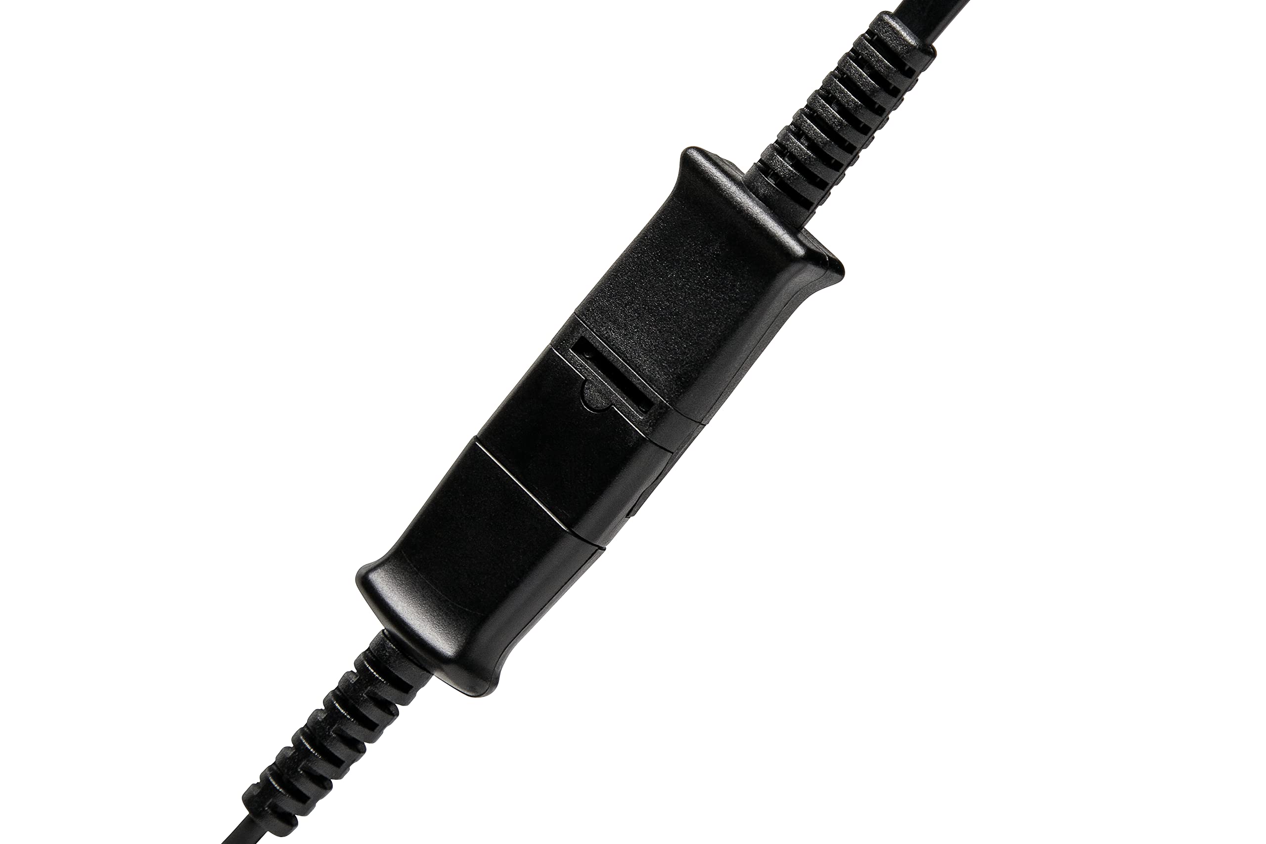 TruVoice U10P Adapter Cable - Compatible with Plantronics, Poly QD Headsets & Mitel/Nortel/Avaya/Polycom VVX Phones - Perfect for Office Communication & Call Center Headsets