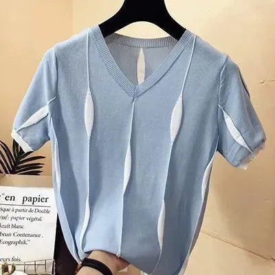 Hailee Knitted Women's Tops - Soft & Stylish Sweaters for Fall & Winter | Casual Wear, Office Outfits & Date Night Fashion